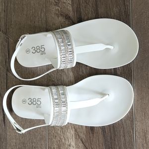 Jelly beaded sandals